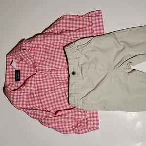 Boys 12m onesie and pants